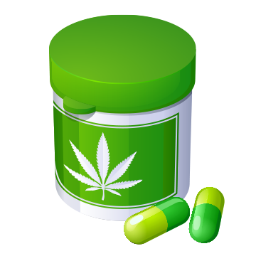 edible cannabis icon